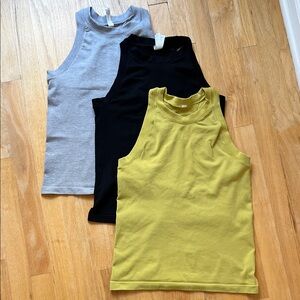 *set of 3* athleta racerback tanks